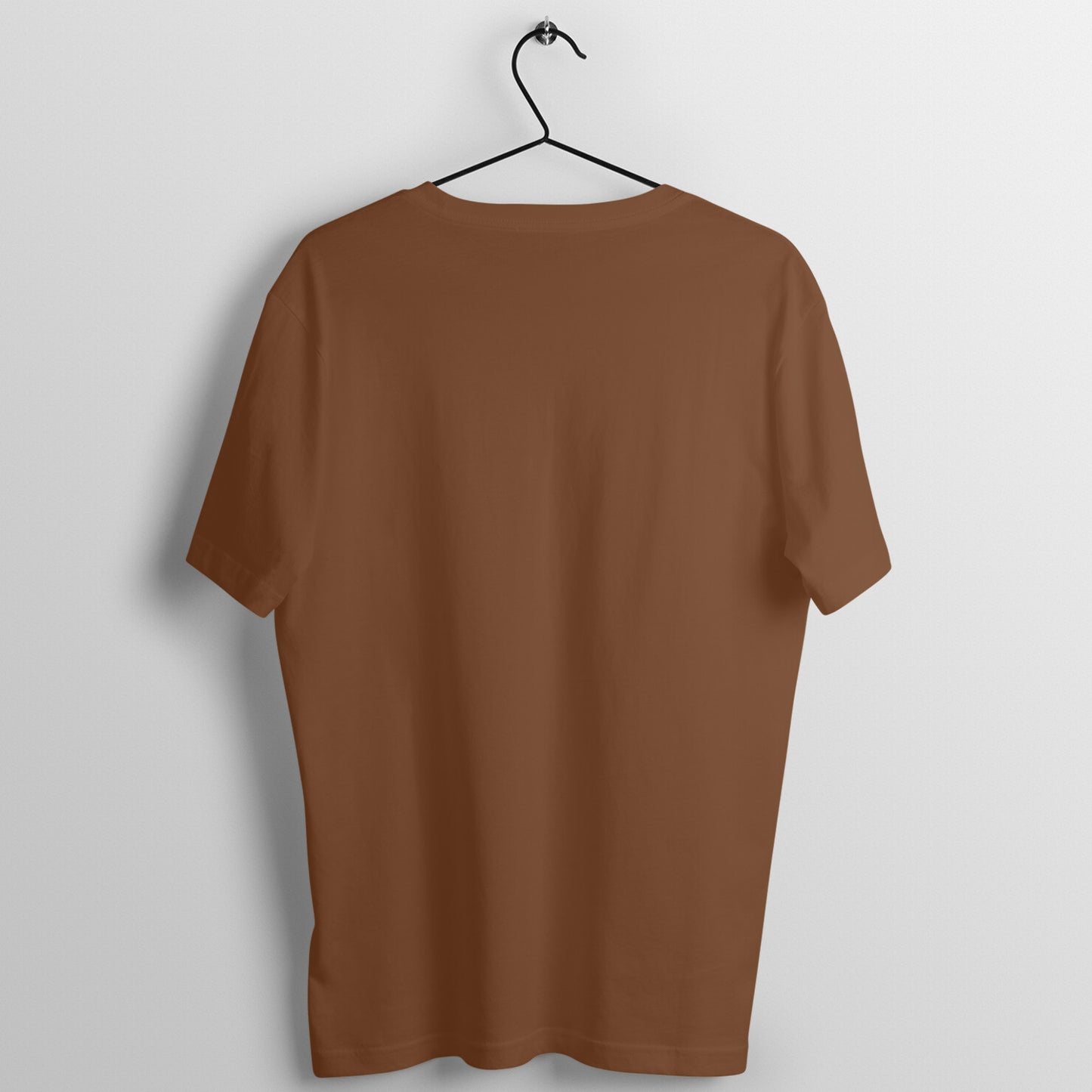 Plain T-Shirt - Coffee Brown