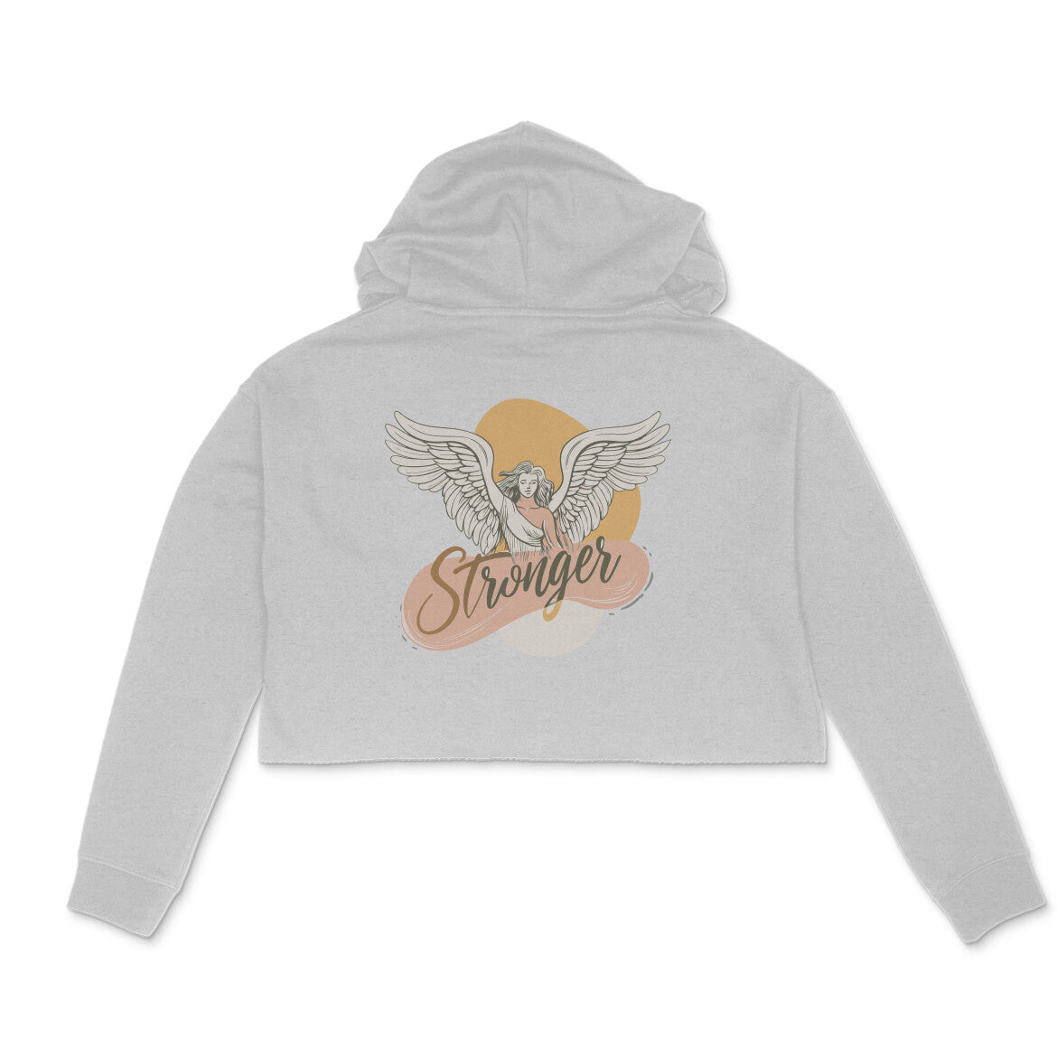 Crop Hoodie - Stronger