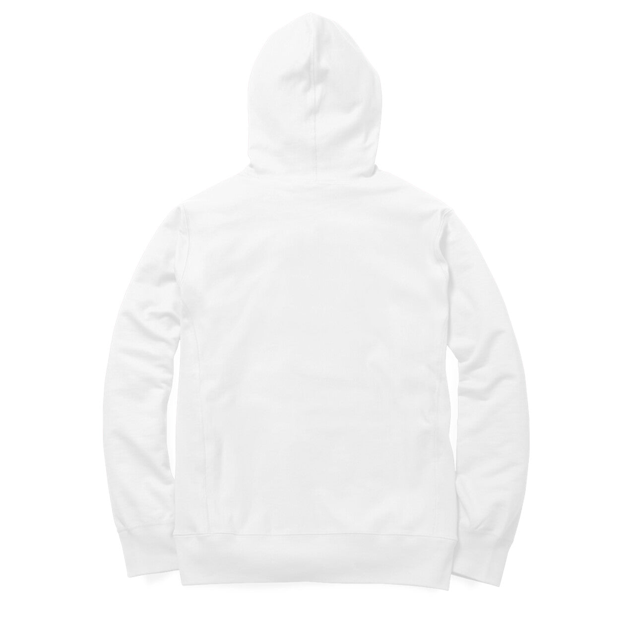 Plain Hoodie - White