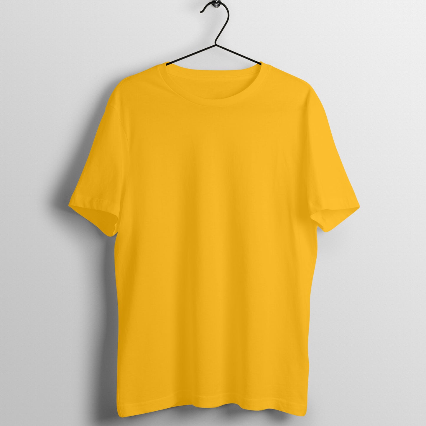 Plain T-Shirt - Golden Yellow