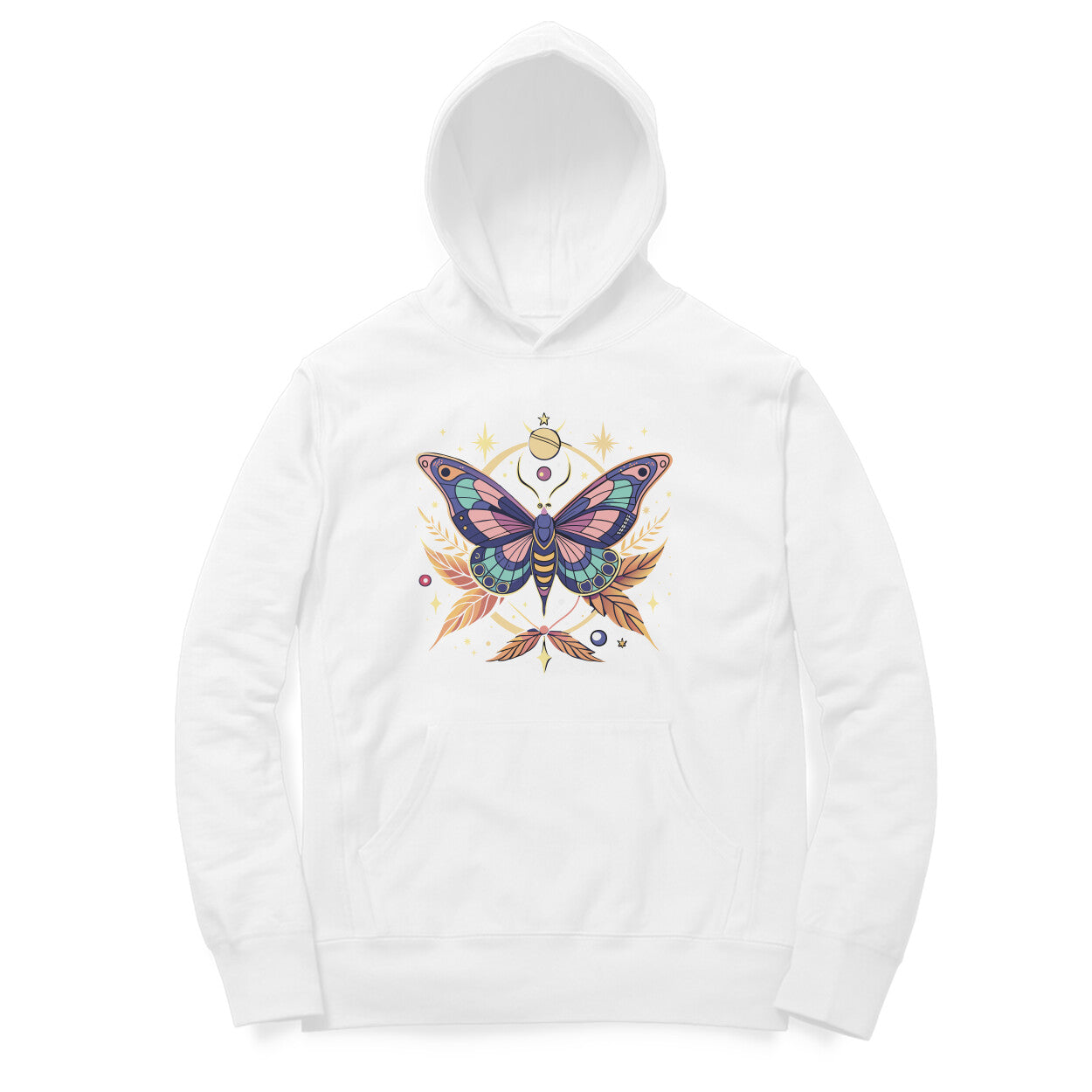 Oversized Hoodie - Cosmic Butterfly