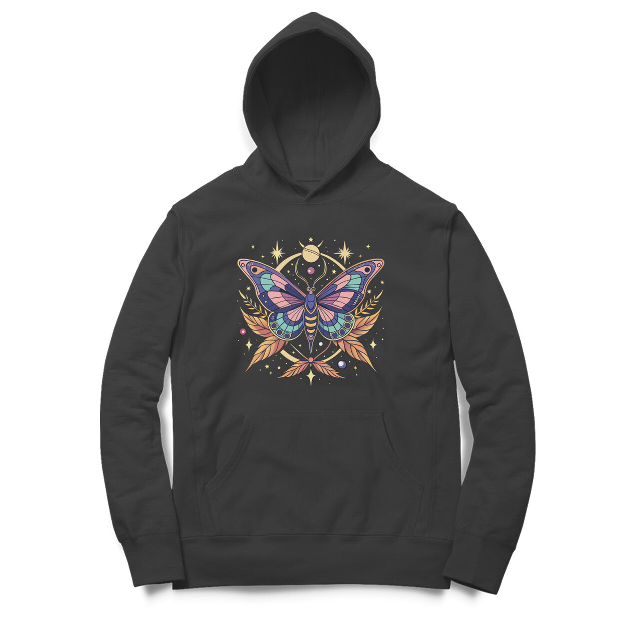 Oversized Hoodie - Cosmic Butterfly