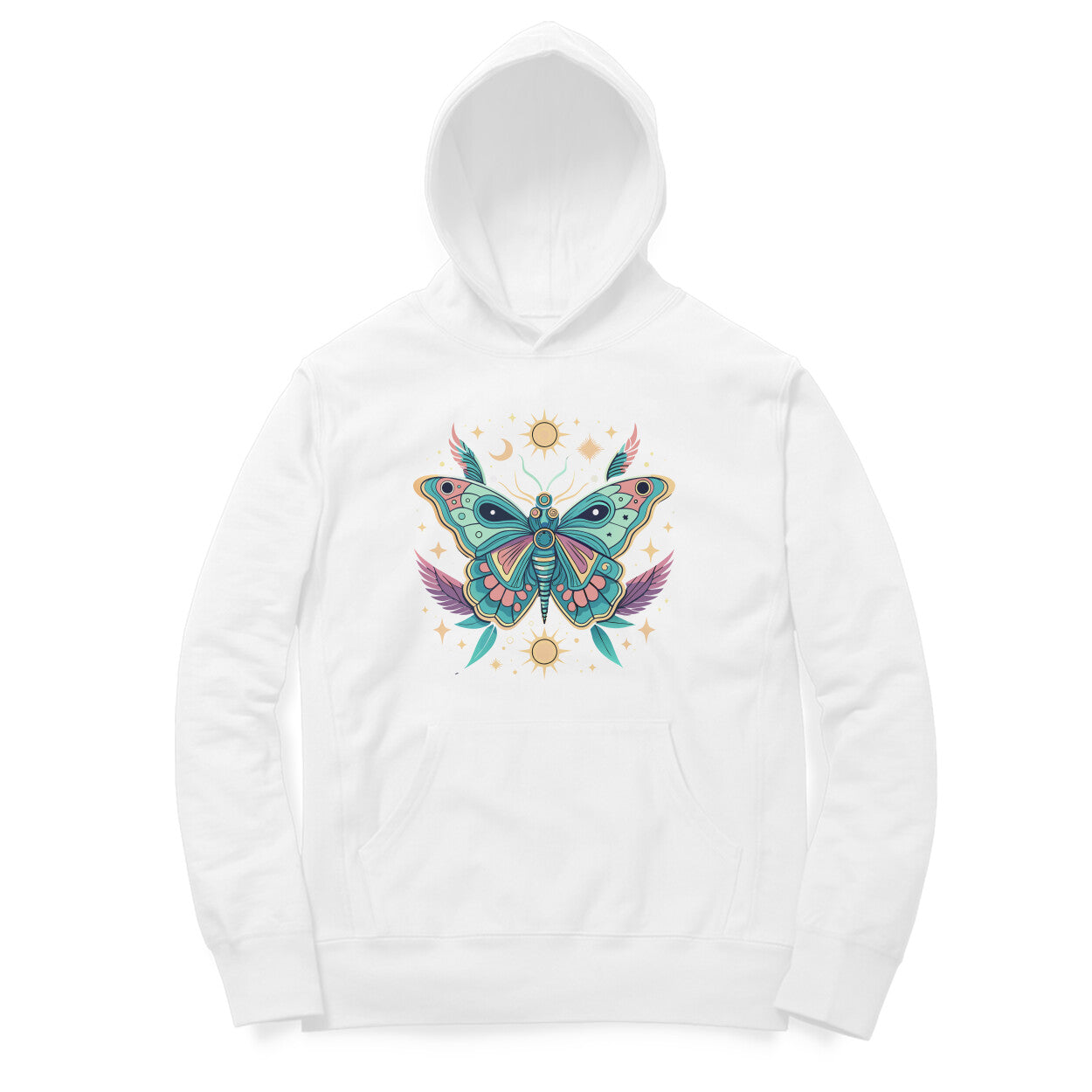 Oversized Hoodie - Cosmic Butterfly