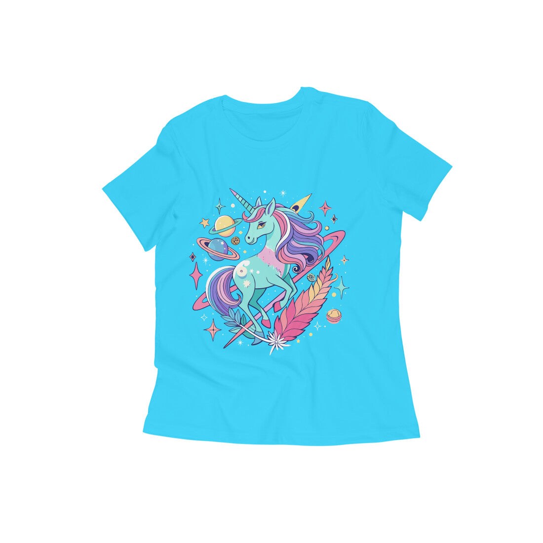 Women's T Shirt - Celestial Unicorn