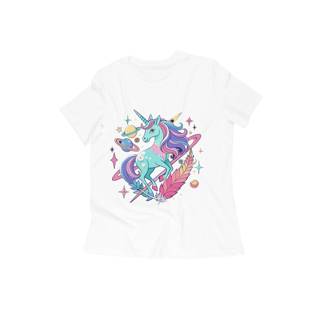 Women's T Shirt - Celestial Unicorn