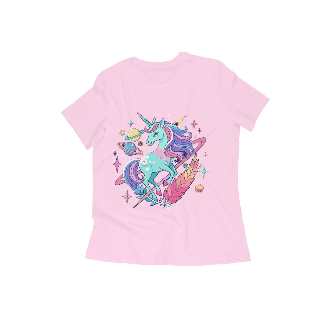 Women's T Shirt - Celestial Unicorn