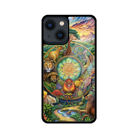 Circle of life series - Premium iPhone Glass Case