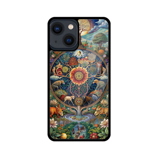 Circle of life series - Premium iPhone Glass Case