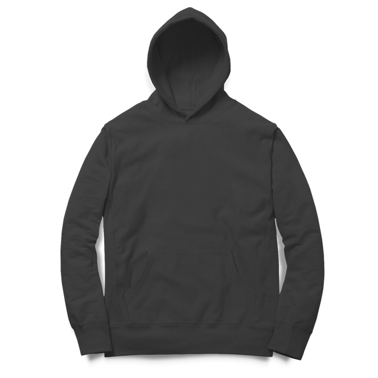 Plain Hoodie - Phantom Black