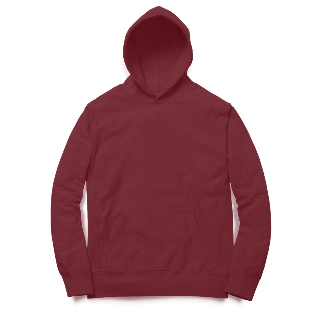 Plain Hoodie - Maroon